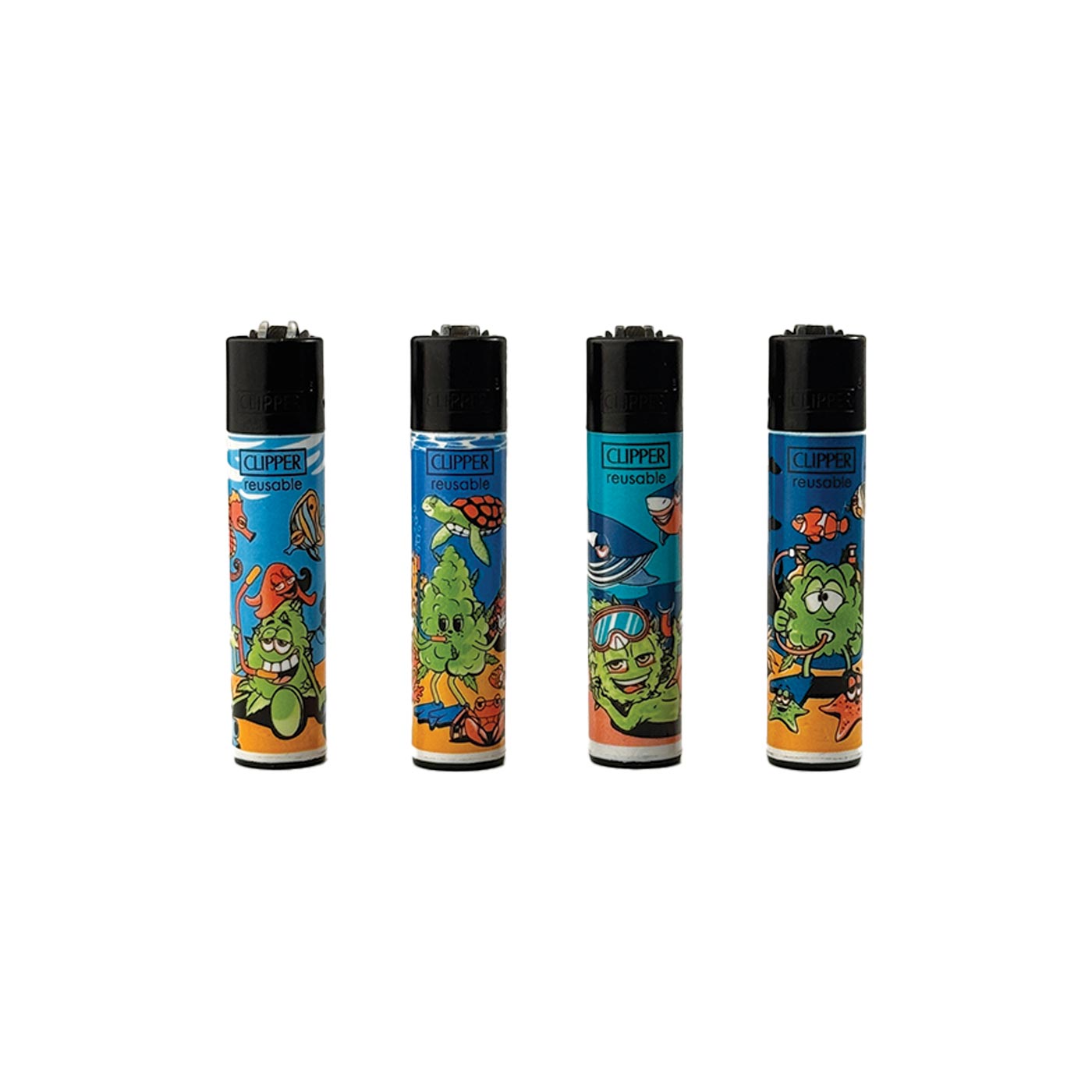 Display Clipper Diving Weed Design 48 Pcs