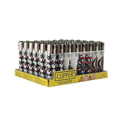 Display Clipper Neon Leaves 4 48 St.