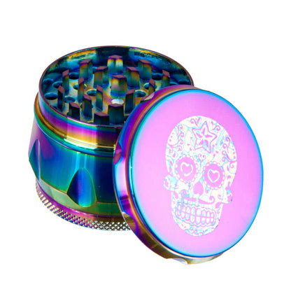 Grinder Rainbow Skull