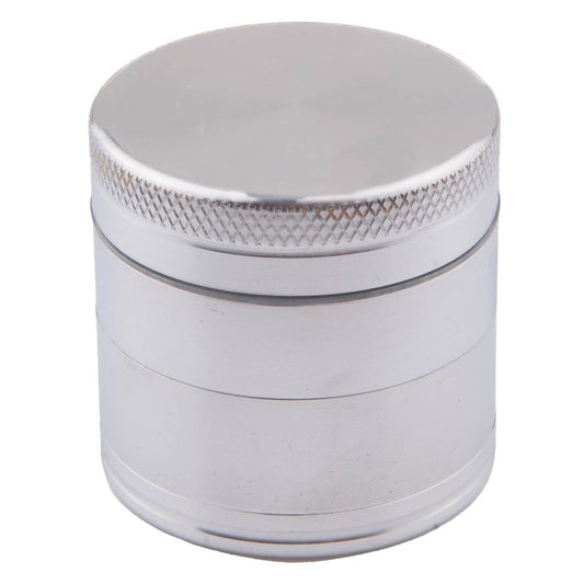 Aluminium Grinder Silver 4 Parts 40Mm