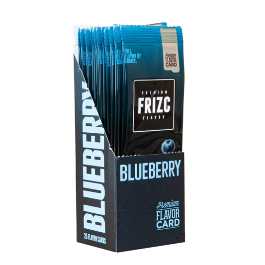 Display Frizc Flavor Card Blueberry 25 Pcs