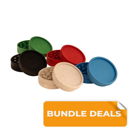 Biodegradable Grinder Bundle 2-Parts 55 mm 120 Pcs