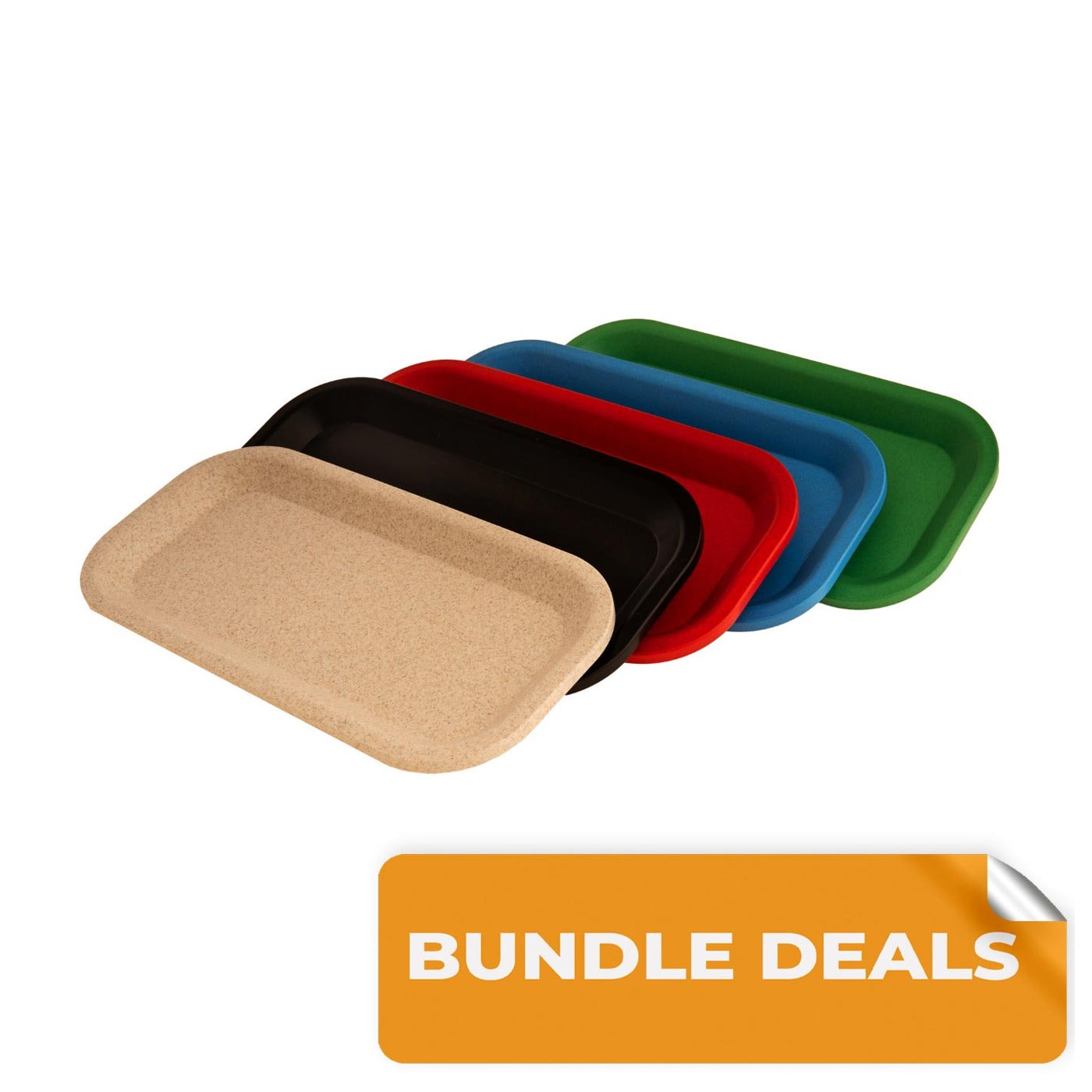 Small Biodegradable Rolling Tray Bundle 60 Pcs